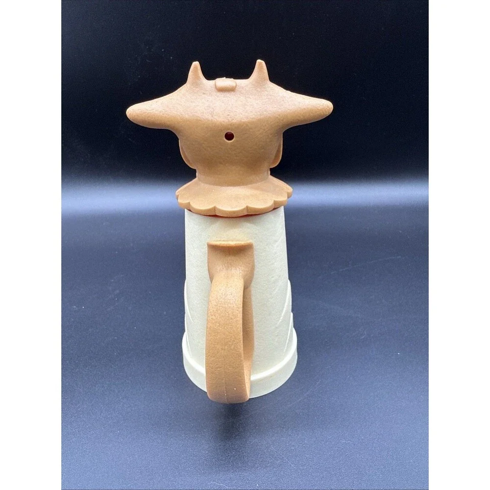 VTG Moo Cow Coffee Creamer Holder Dispenser Container Whirley Industries RARE !